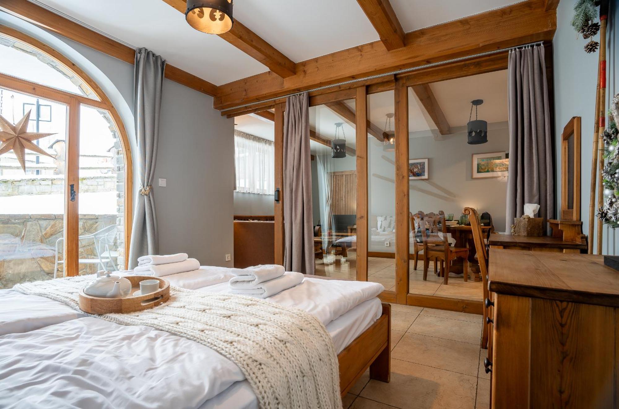 Niedzwiedzi Szlak - Apartament Z Sauna W Cenie กอสเชียลิสกอ ภายนอก รูปภาพ